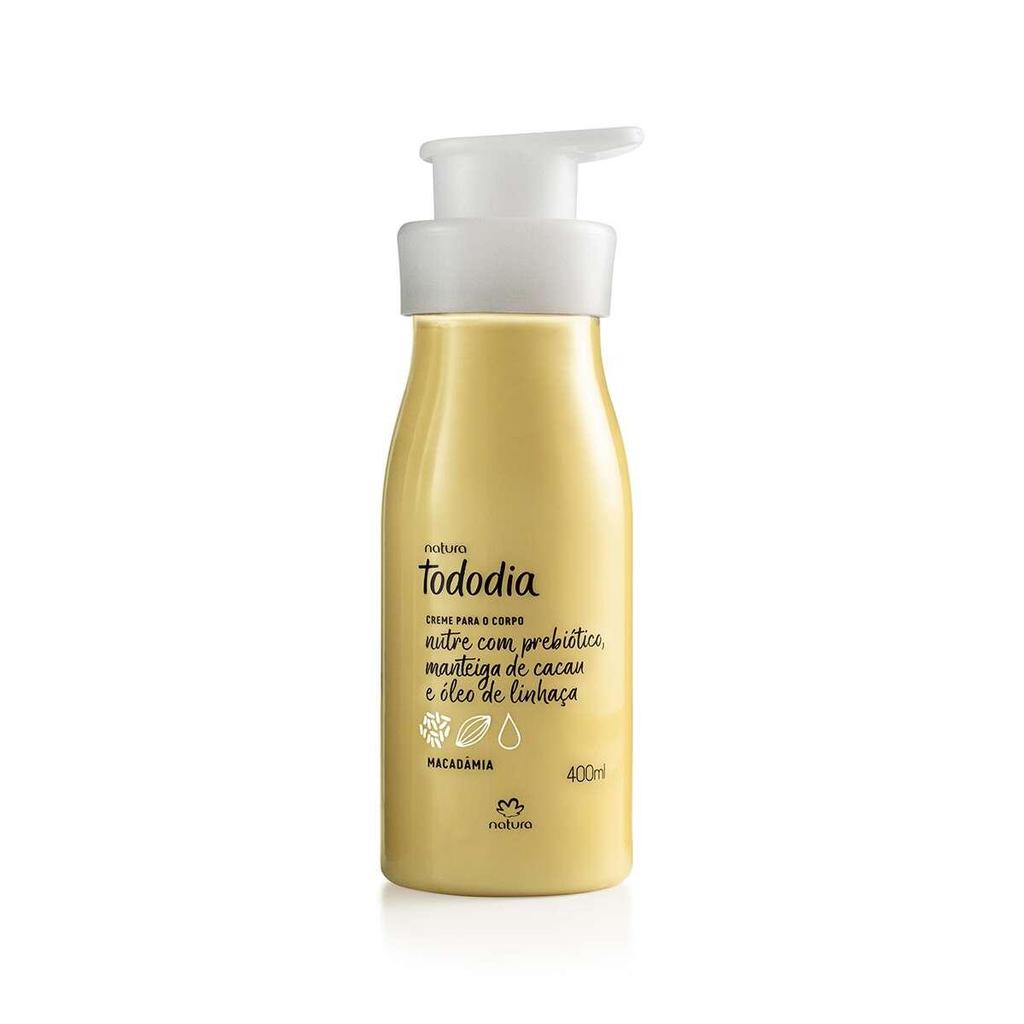 Creme Desodorante Nutritivo  Corpo Tododia Macadâmia 400 ml
