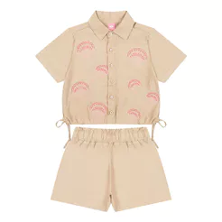 Conjunto Curto Infantil Feminino Lilica Ripilica