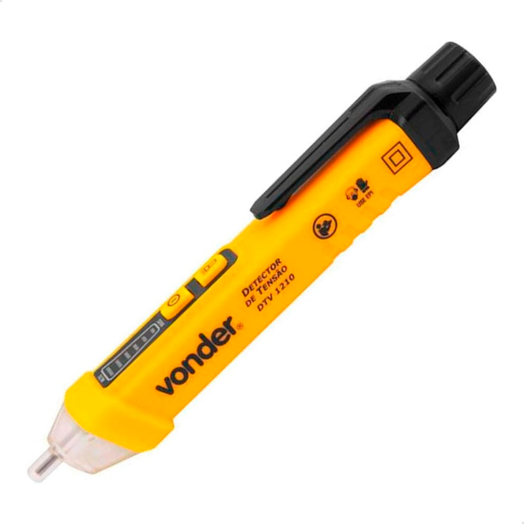 Detector de Tensão por Contato DTV 1210 Vonder - 12V a 1000V