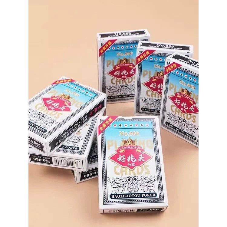Caixa inteira 100 pares de cartas de jogo lote barato engrossado diamante criativo cartas de jogo para cartas de diamant