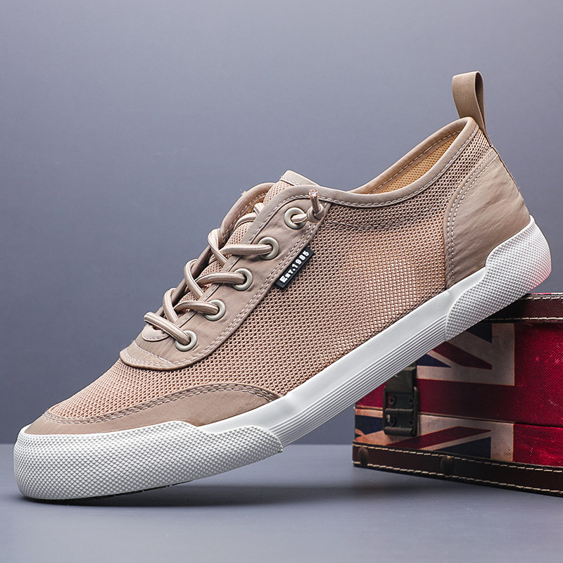 Sapatos de lona sapatos masculinos 2026 verão sapatos casuais deslizamento-em estilo fino velho pequim sapatos de pano m