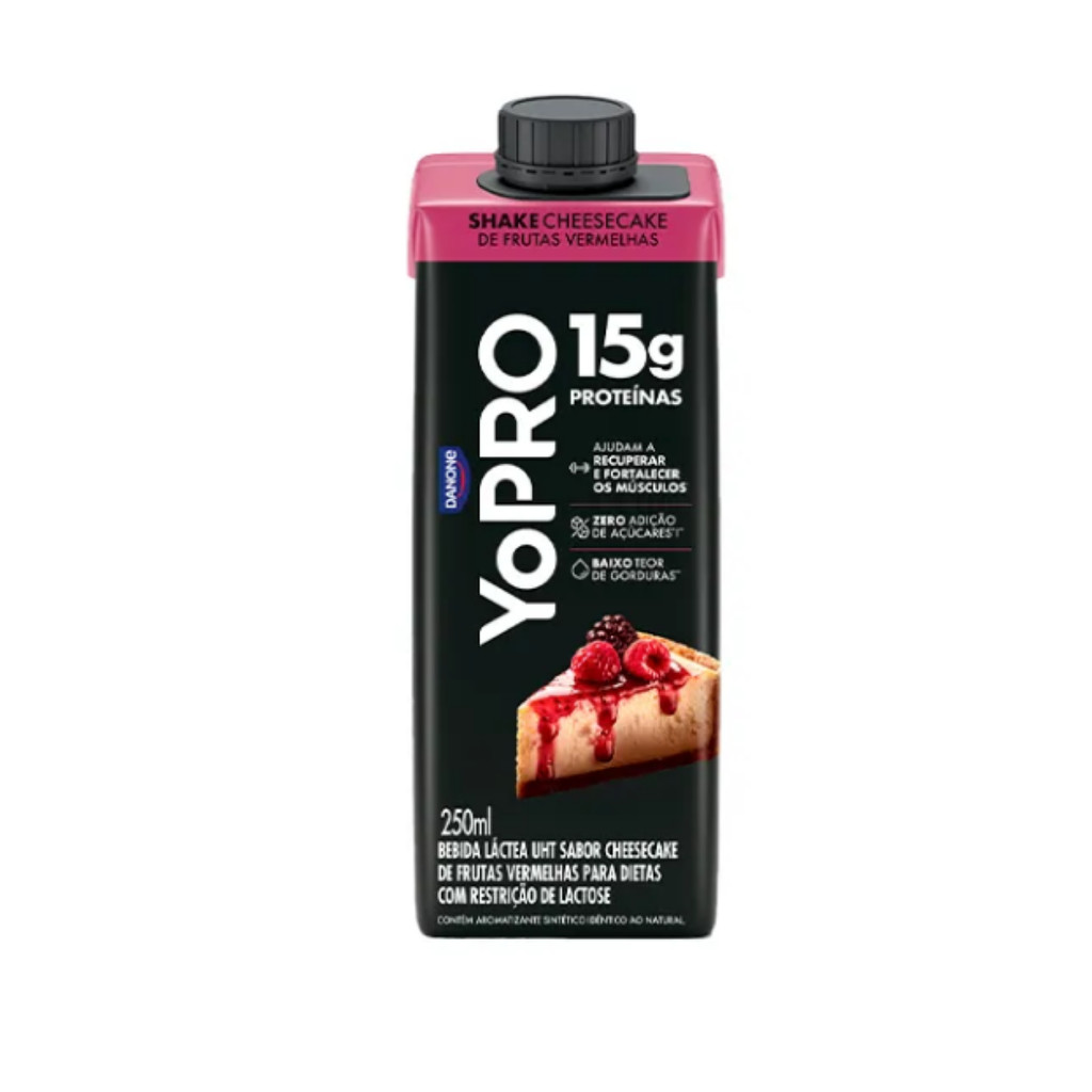 Yopro 15g Proteínas Cheesecake Frutas Vermelhas 250ml