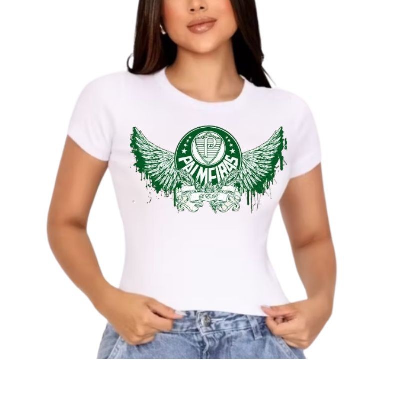 camisa camiseta t-shirt Elza e Ana Frozen torcedor verdão torcedora palmeiras time palestra Itália BLUSA ENVIO RAPIDO