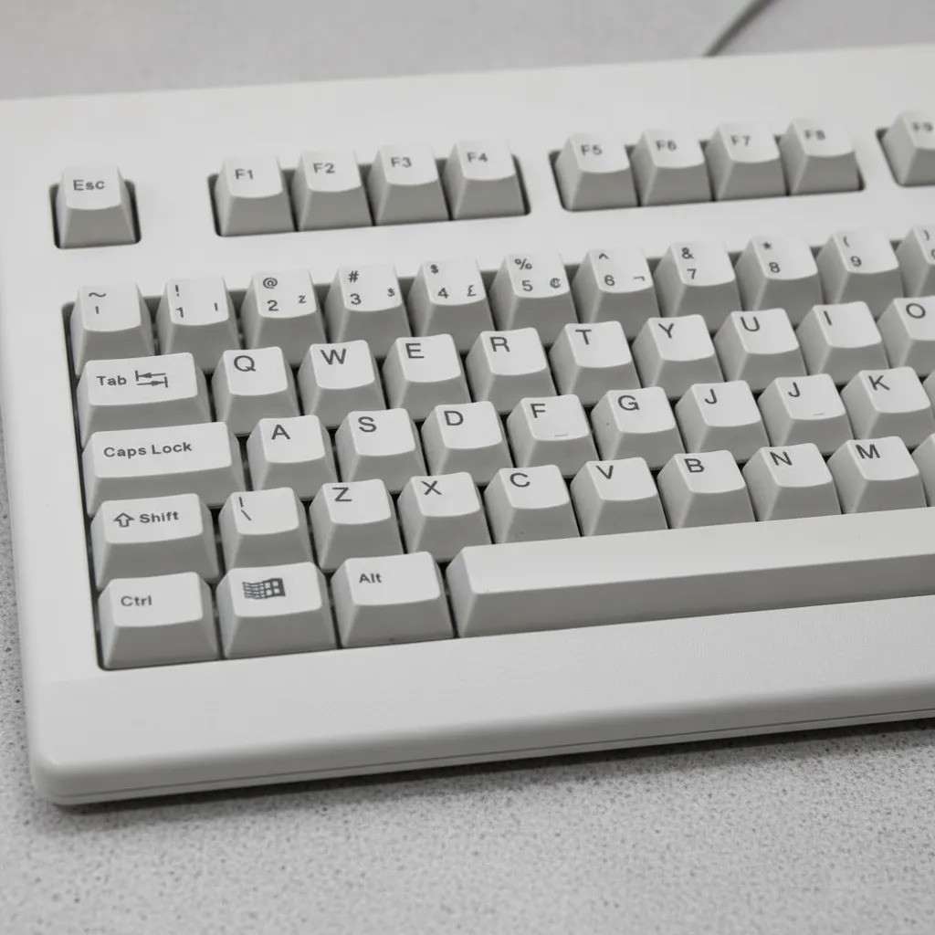 Teclado Para Computador Ps2 Ps/2 Qwerty Numérico Robusto