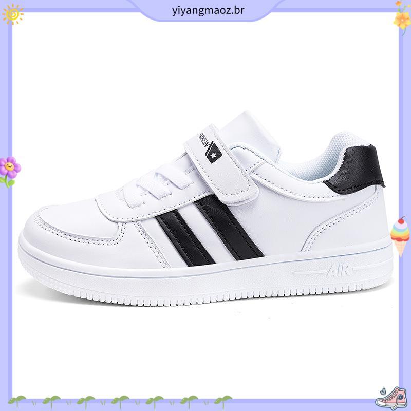 tênis infantil masculino kit tênis infantil masculino Sapatos brancos para meninos ABC XZPQ, tênis brancos para menina