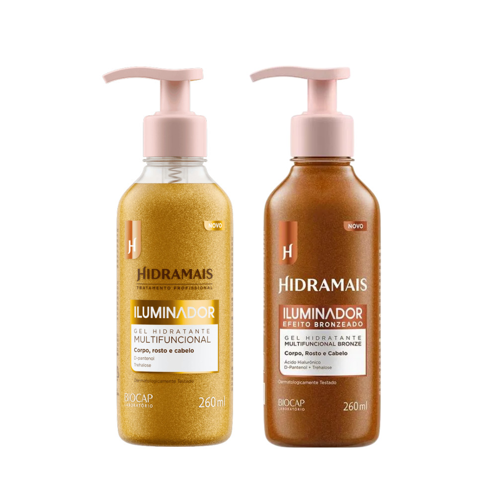 Imagem Kit Iluminadores | Multifuncional e Efeito Bronzeado