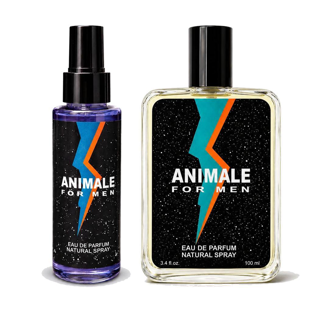 Combo Animale For Men 100ml Perfume + Body Splash Masculino Marcante Dia a Dia