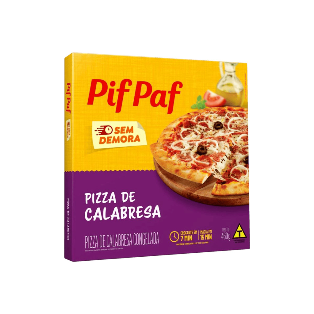 Pizza de Calabresa Pif Paf