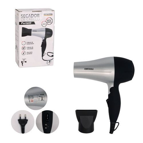 Secador Cabelo Portatil 1200w Bivolt Leve Compacto Profissional Rápido