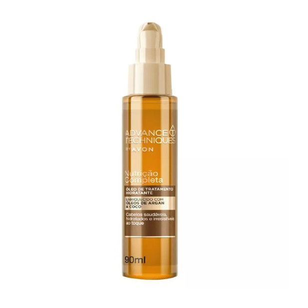 Óleo Nutrição Completa Tratamento Hidratante Argan e Coco Advance  90ml