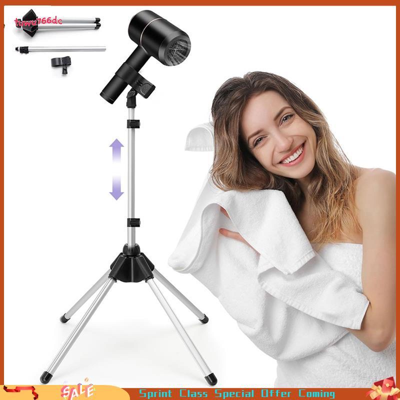 [Entrega Rápida BR] Suporte Ajustável Para Secador De Cabelo , De 29 A 59 Polegadas Com Tripé E Clipe Universal , Rotaçã