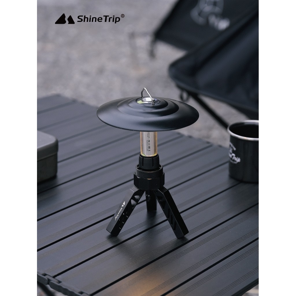 Mountain diversão acampamento ao ar livre pirâmide tenda liga de alumínio suporte tripé projetor atmosfera PTZ suporte d