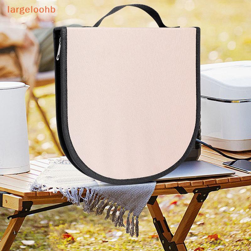 [largeloohb] Bolsa De Panelas Ao Ar Livre Armazenamento De Talheres De Acampamento Portátil Para Viagem Organizador De U