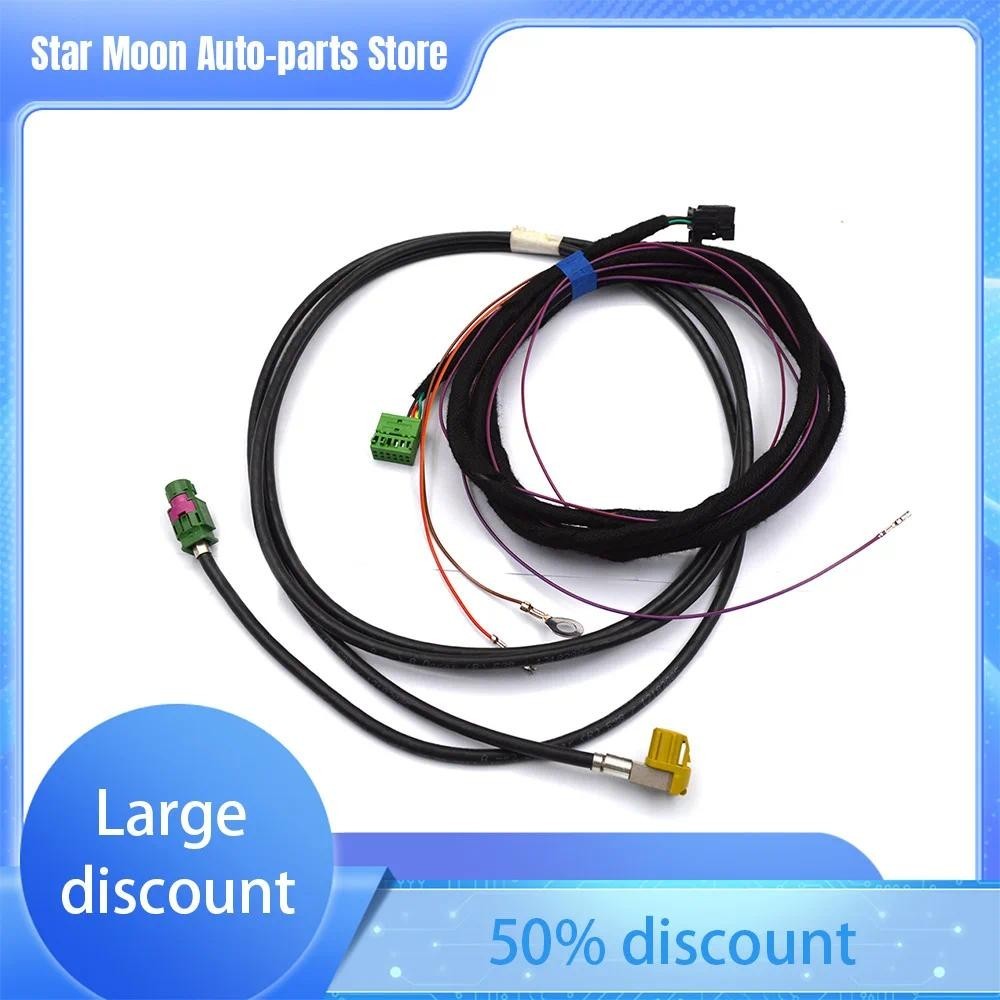 FY Audio CarPlay AMI USB Música Smartphone Interface AUX-IN Cabo Chicote De Fios Para 8W0035736 Audi A4 A5 B9 8W Q5 Q7