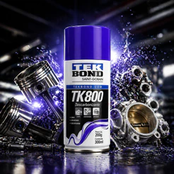 Descarbonizante Spray Aerossol Tekspray Tk800 300Ml 200G Para Limpar Carburador Bicos Injetores