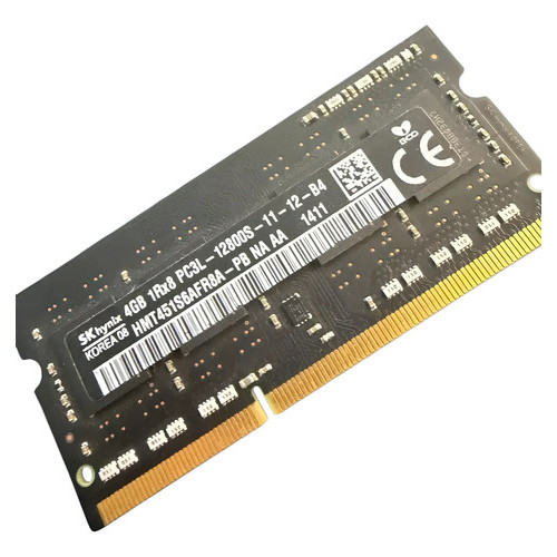 Memoria Hynix 4gb Pc3l 12800s 1600mhz 1rx8 Hmt451s6afr8a-pb notebook