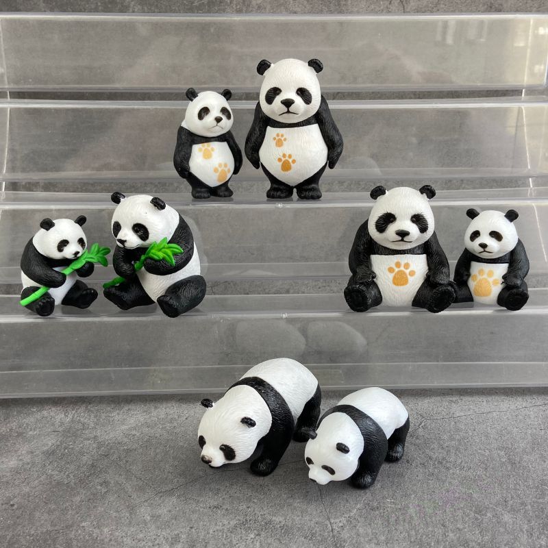 Chengdu Cultural criativo lembranças presentes Panda decorações simulação resina casa decoração de mesa vasos plantas Mi