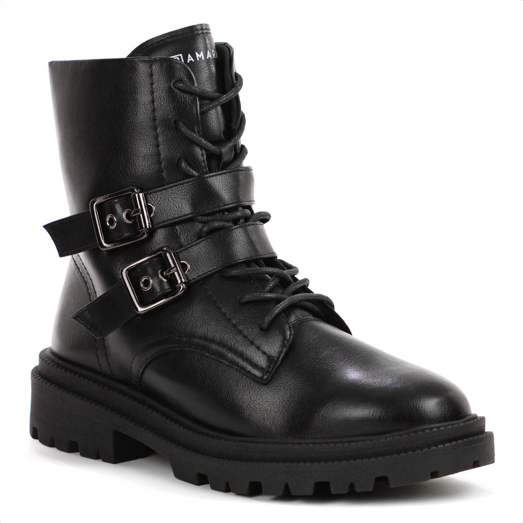 Bota Coturno Ramarim Liverpool Preto - Feminino