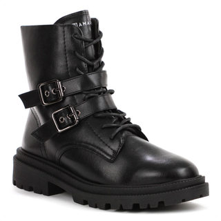 Bota Coturno Ramarim Liverpool Preto - Feminino