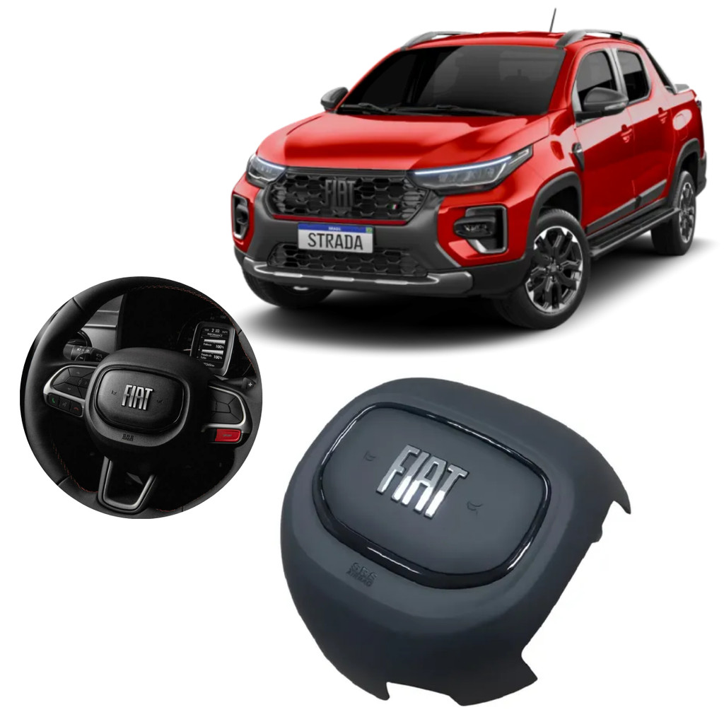 Imagem Air-Bag Motorista Fiat Strada RANCH ULTRA VOLCANO 4P 1.0 1.3 Automático Manual 2024 até 2026