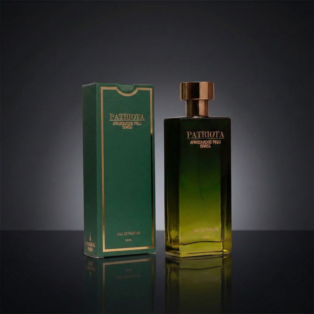 Perfume Patriota Tradicional 100ml - Eau De Parfum - Perfume Bolsonaro PRODUTO AUTÊNTICO