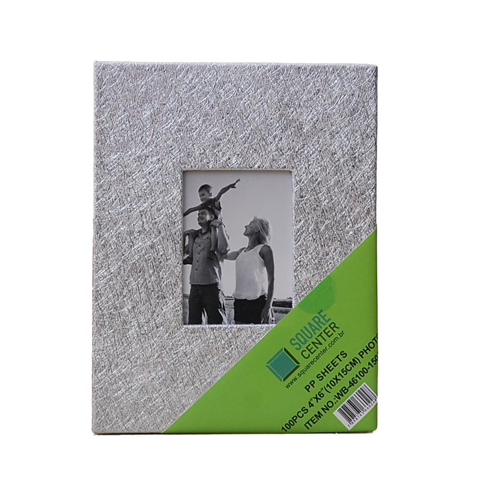 Álbum Para 100 Fotos 10x15 Capa Texturizada Square