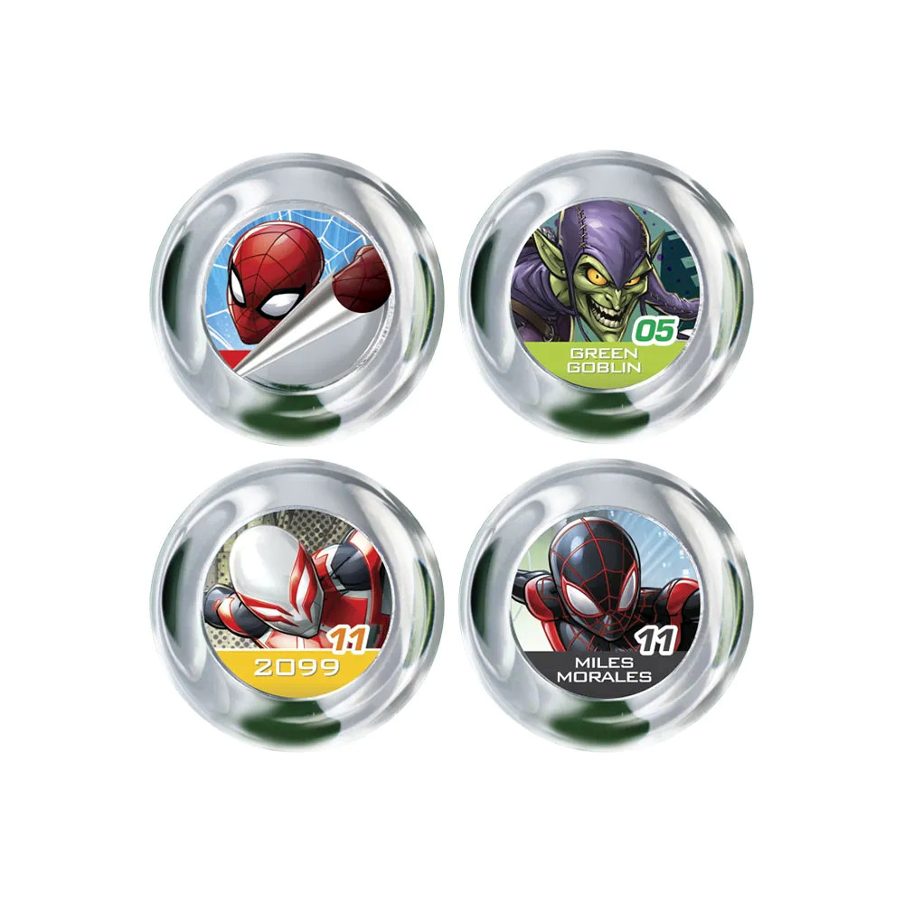 Jogo De Botão Spiderman Marvel - Líder Brinquedos