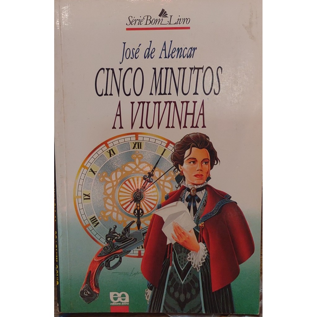 Cinco Minutos A Viuvinha - Jose De Alencar Bom Livro 26ª ed. de Jose De Alencar 7986051