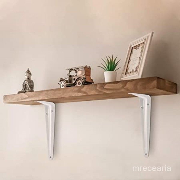 3/4/5 PcsSuporte Para Prateleira MãO Francesa, Cantoneira Branco