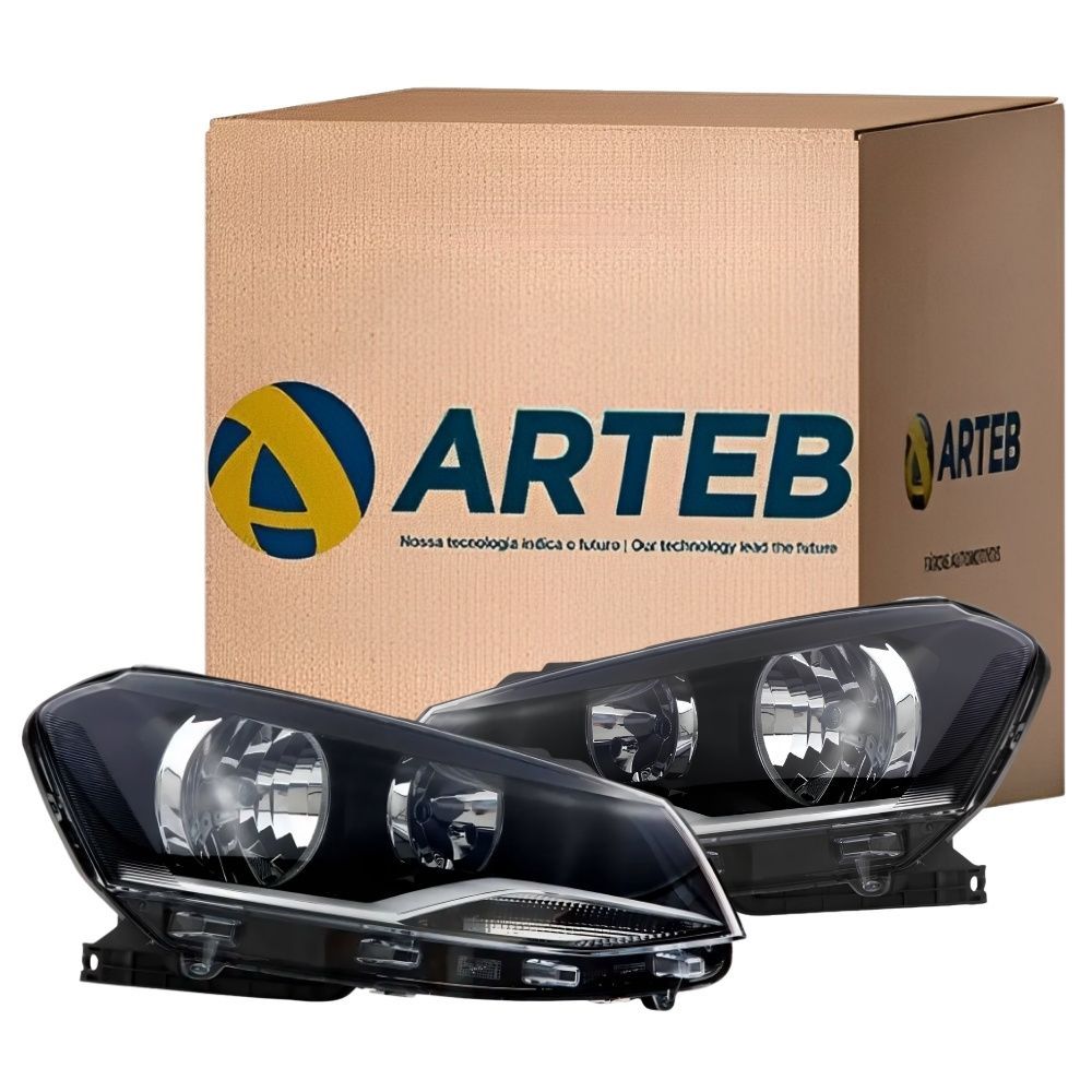 Par Farol Dianteiro H1/H7 Gol 2013-2016 Saveiro 2014-2016