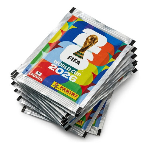 Kit 70 Figurinhas Copa Do Mundo Fifa 2026 Panini 10 Envelopes Lacrados Original Panini Copa Do Mundo