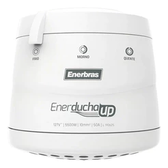 Chuveiro Elétrico Enerbras Enerducha Up 5500w Branco 220v Com Acessórios 5.5 Kw