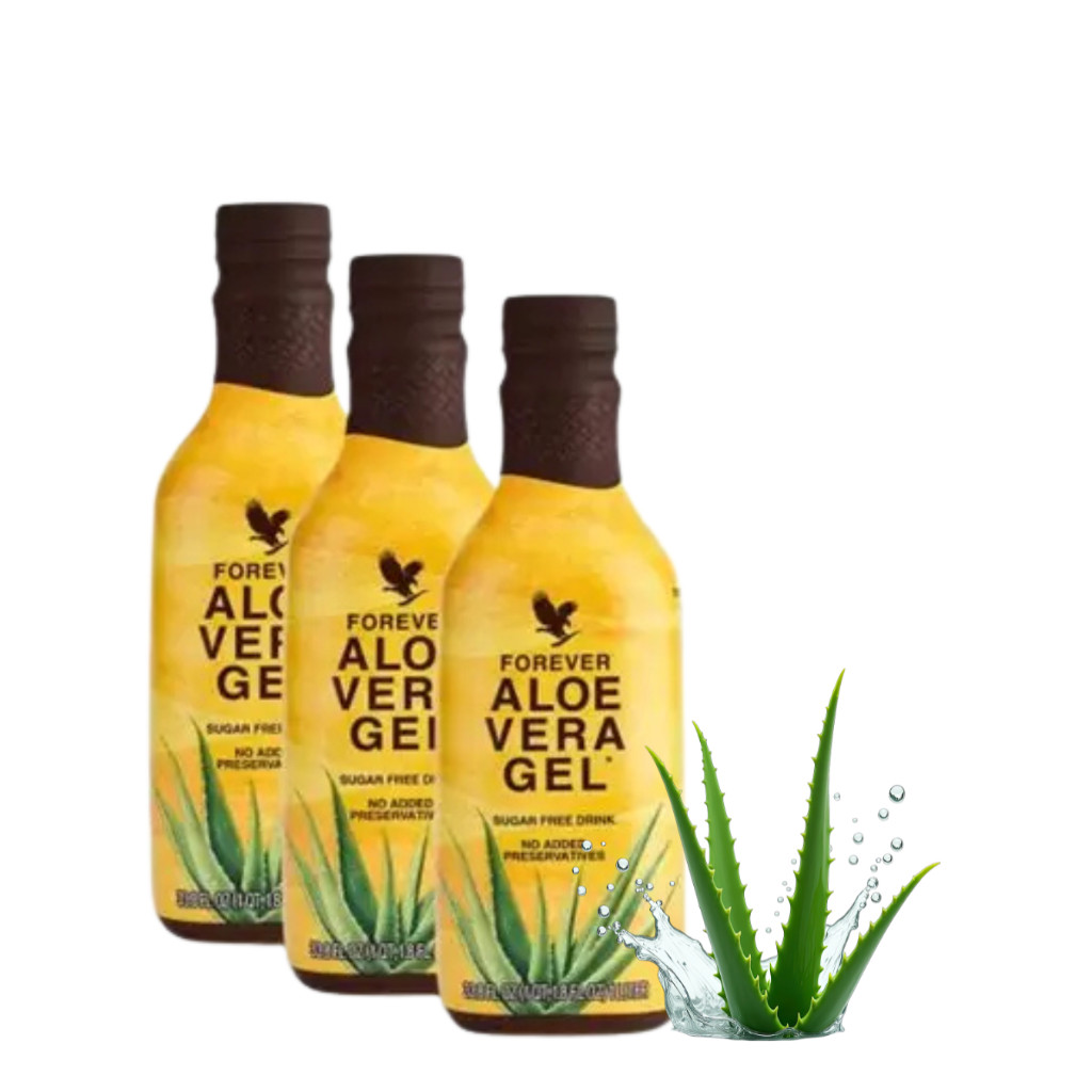 Leve Kit 3  Aloe Vera Gel - Forever Living Suco Babosa