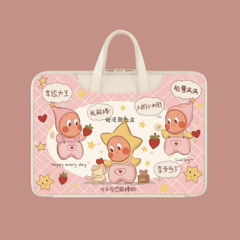 Bolsa para Laptop Starman fofa de 16 polegadas, resistente a choques, bonita, adequada para estudantes Lenovo 47 cm HP 5