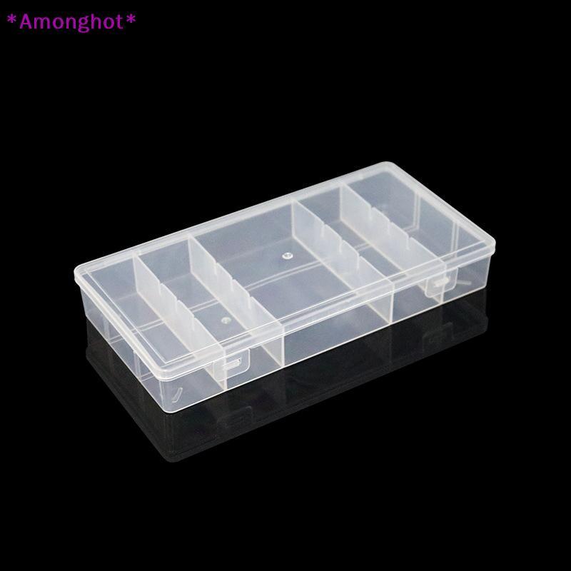 Entrehot > 1 Peça Caixa De Armazenamento De Plástico Com 5 Partes , Ferramentas Prática Transparente PP Joias , Display 