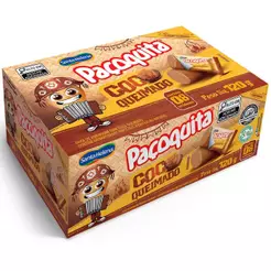 Paçoca Sabor Coco Queimado Paçoquita 120g - Santa Helena