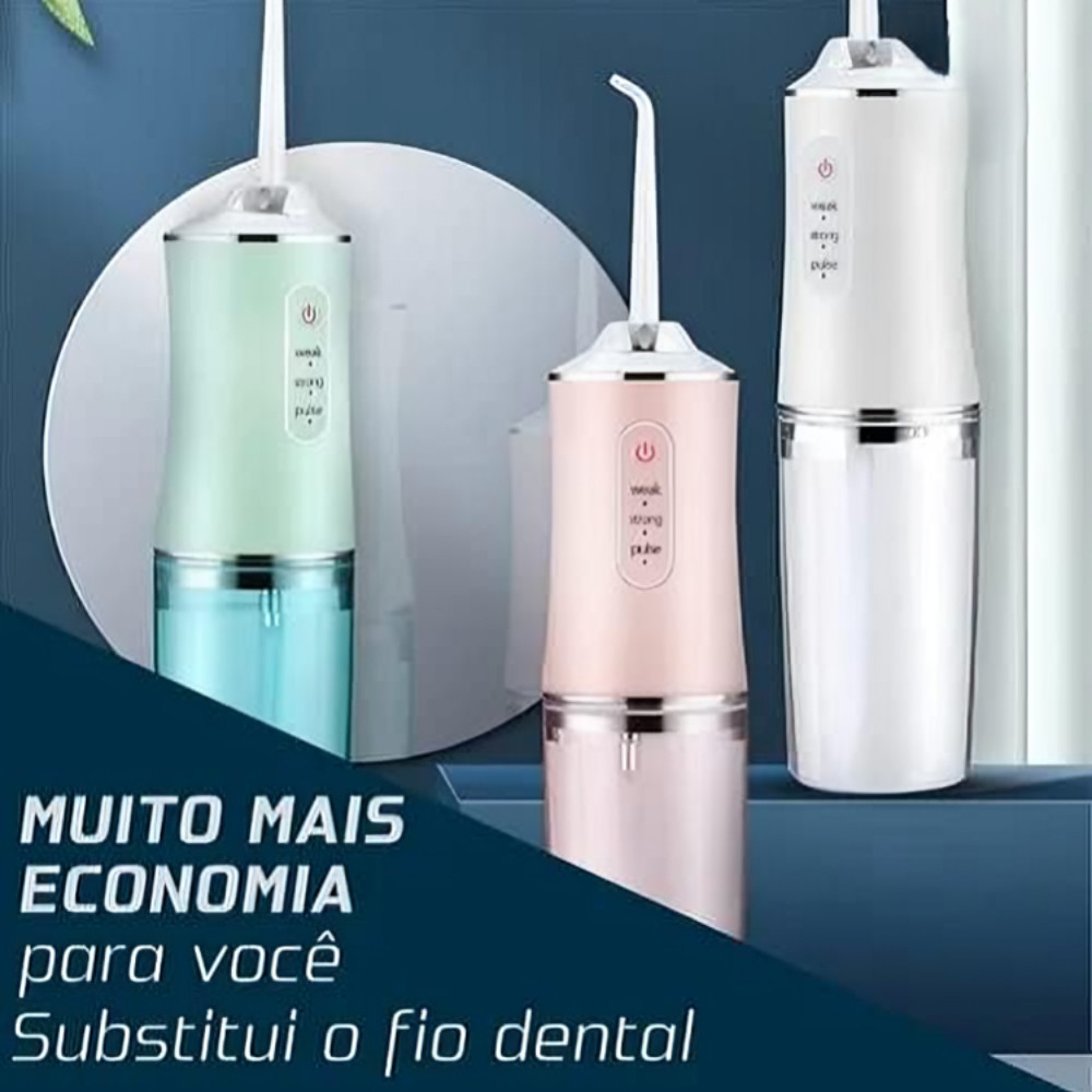 Irrigador Oral Portátil Recarregável 220ml