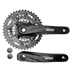 PEDIVELA TRIPLO ABSOLUTE WILD 170MM PONTA QUADRADA - COROAS 42/32/22D - 9V / 3X9V - OEM