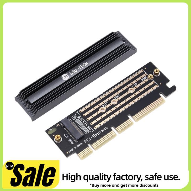 Placa Adaptadora PCIe 4.0 Para M . 2 NVME , Alta Velocidade 64 Gbps , SSD De Expansão PCI-E X16 De Total PC Desktop