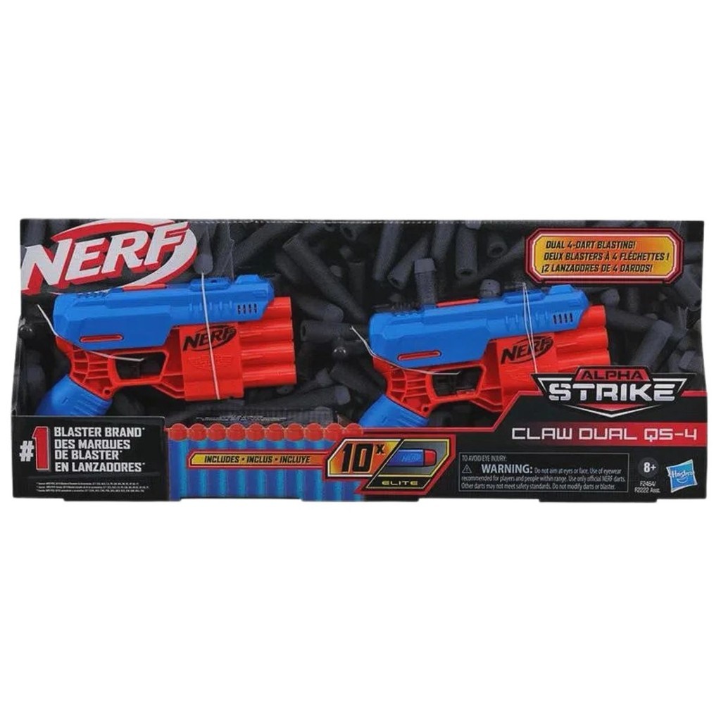 NERF Alpha Strike Claw Dual QS-4 (F2468)