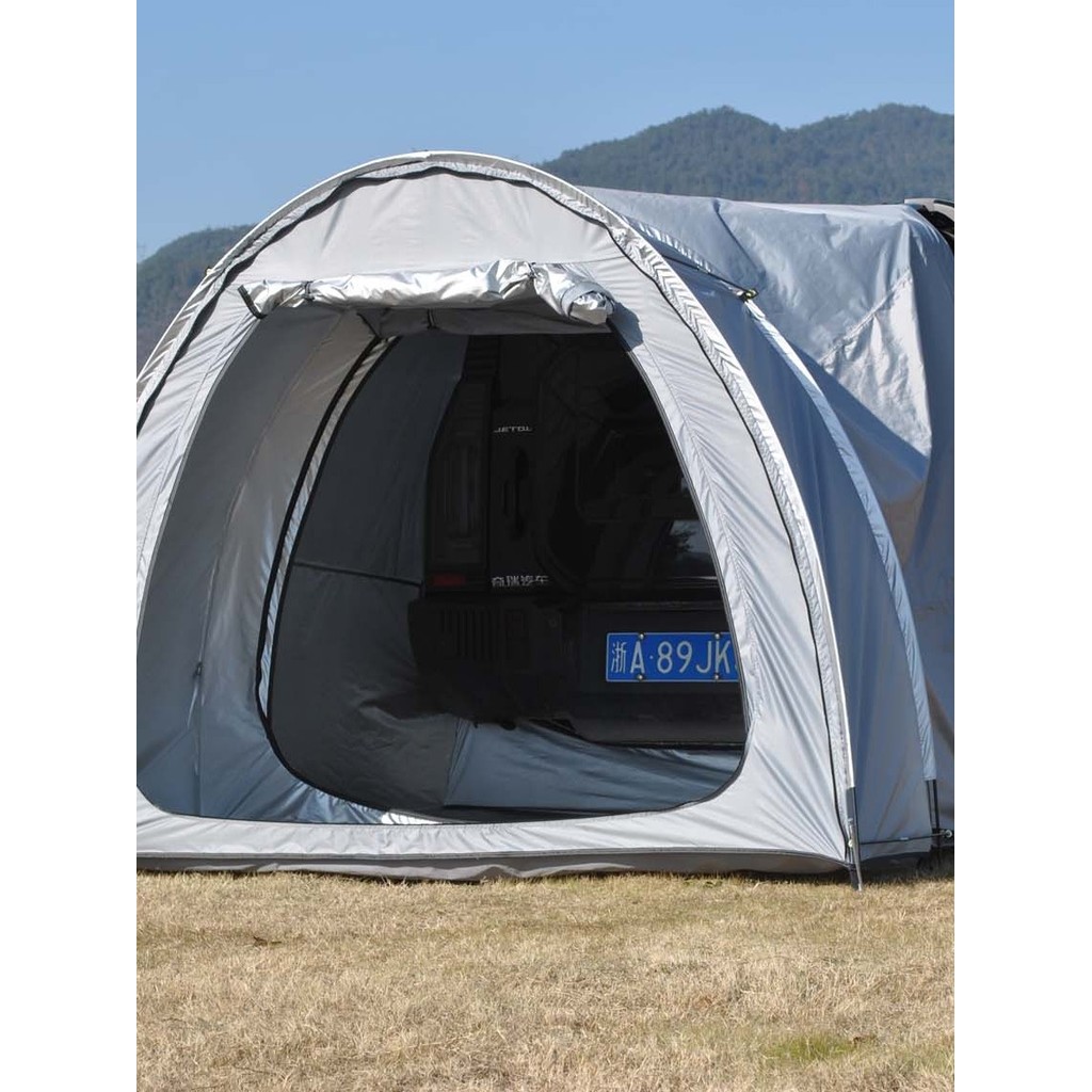 210D Oxford pano acampamento ao ar livre leve portátil de longa distância condução resto tenda traseira bonde ar condici