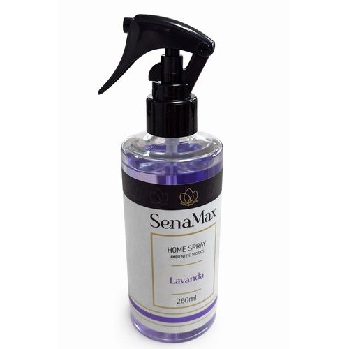 Imagem Spray Aromatizador Ambientes Tecidos Lavanda 260ml Frescor Relaxante Aroma Duradouro