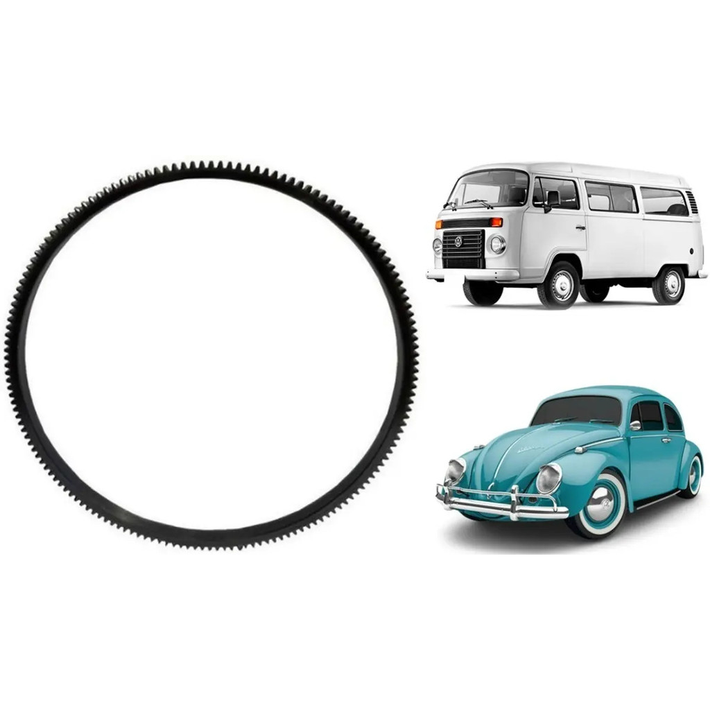 Cremalheira Volante Motor 130 Dentes - Vw Fusca Kombi Variant Brasilia 1.300 1.500 1.600