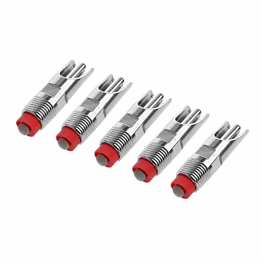 Kit 5 Bebedouro Automático Chupeta Bico Inox Suíno Porco 7cm