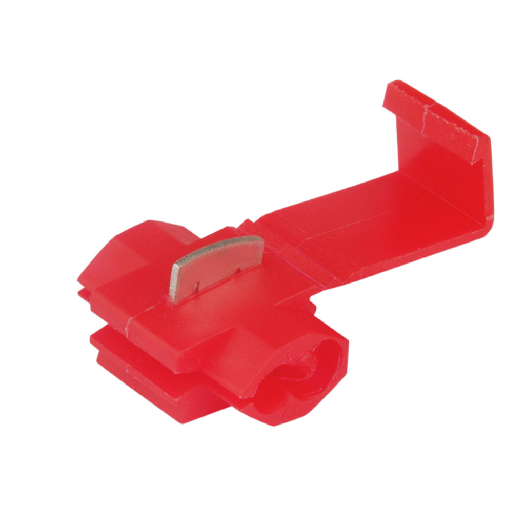 Conector Derivação De Fios Até 1,5 Mm Vermelho