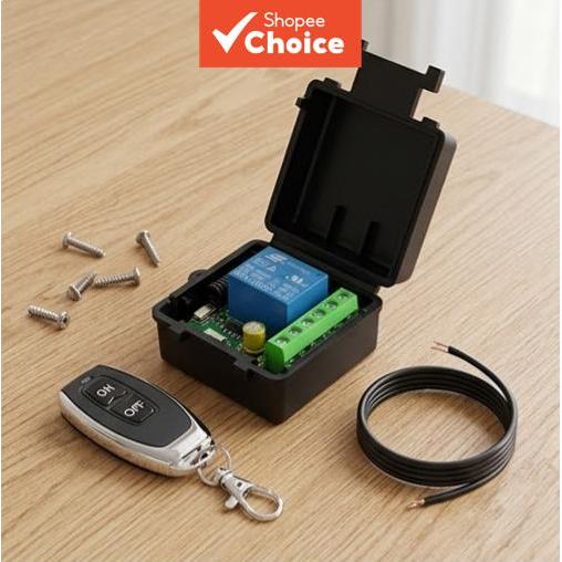 Interruptor de Portão Universal Controle Remoto DC 12V RF 433 Mhz Código de Solicitação Relé para Porta de Garagem