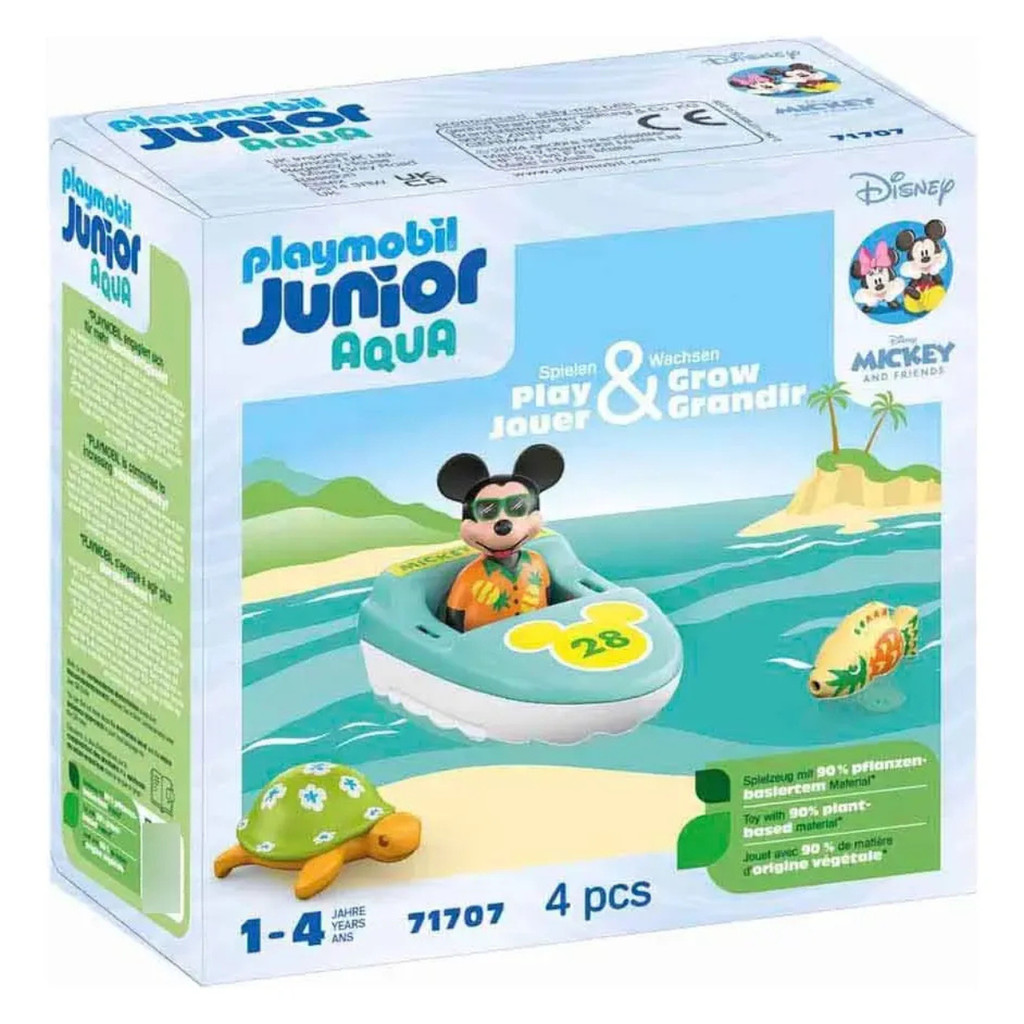 Playmobil Junior Aqua 71707 Tour de Barco com o MIckey