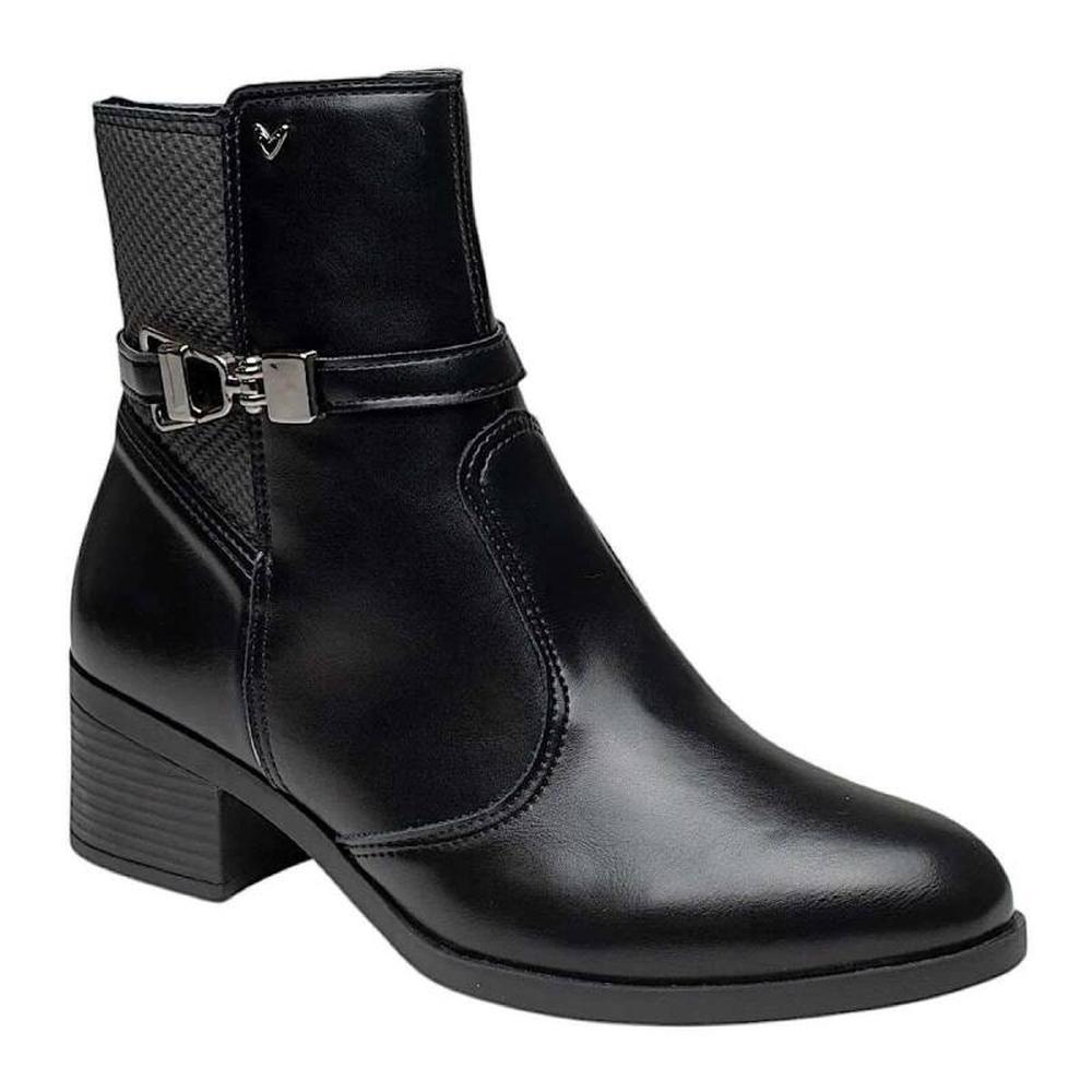 Imagem Bota Mississipi Cano Curto Fivela - Feminino - Preto