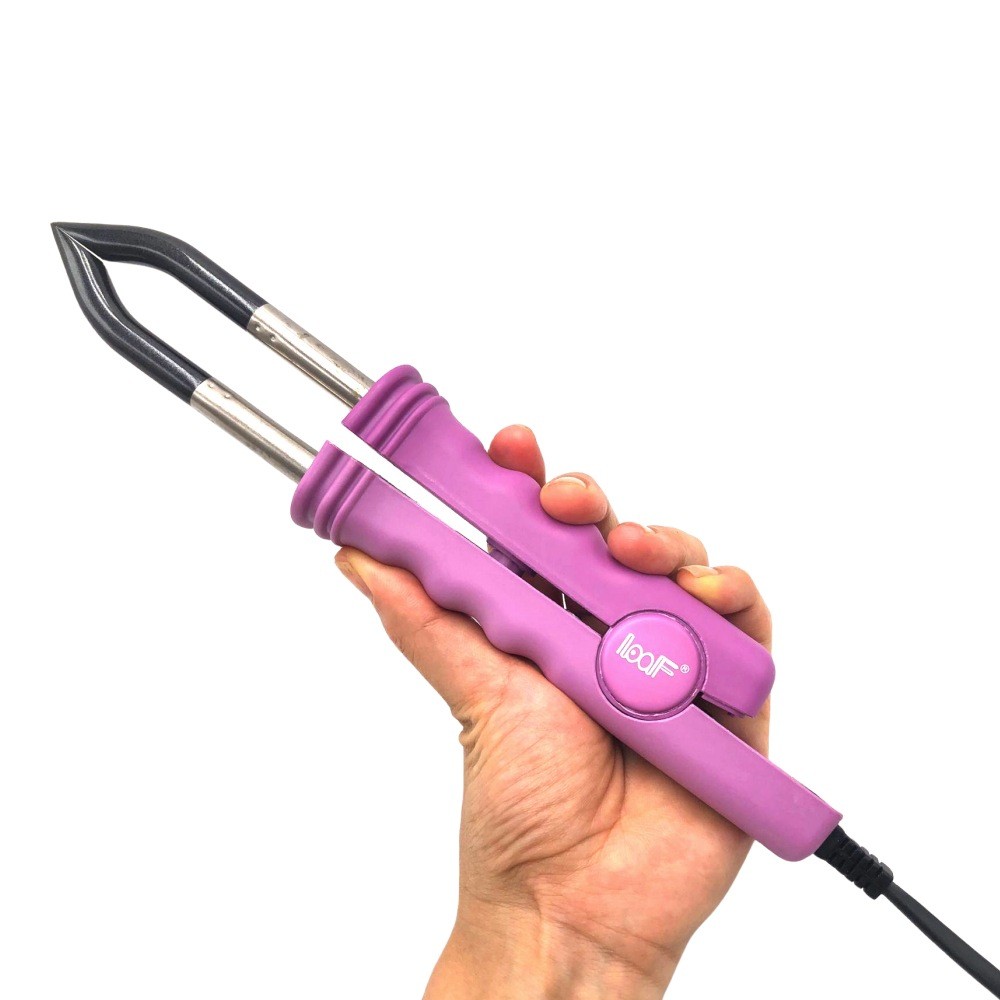 Fabrica Propria Pinça de Precisão para Aplicação de Mega Hair com Queratina e Fita Adesiva