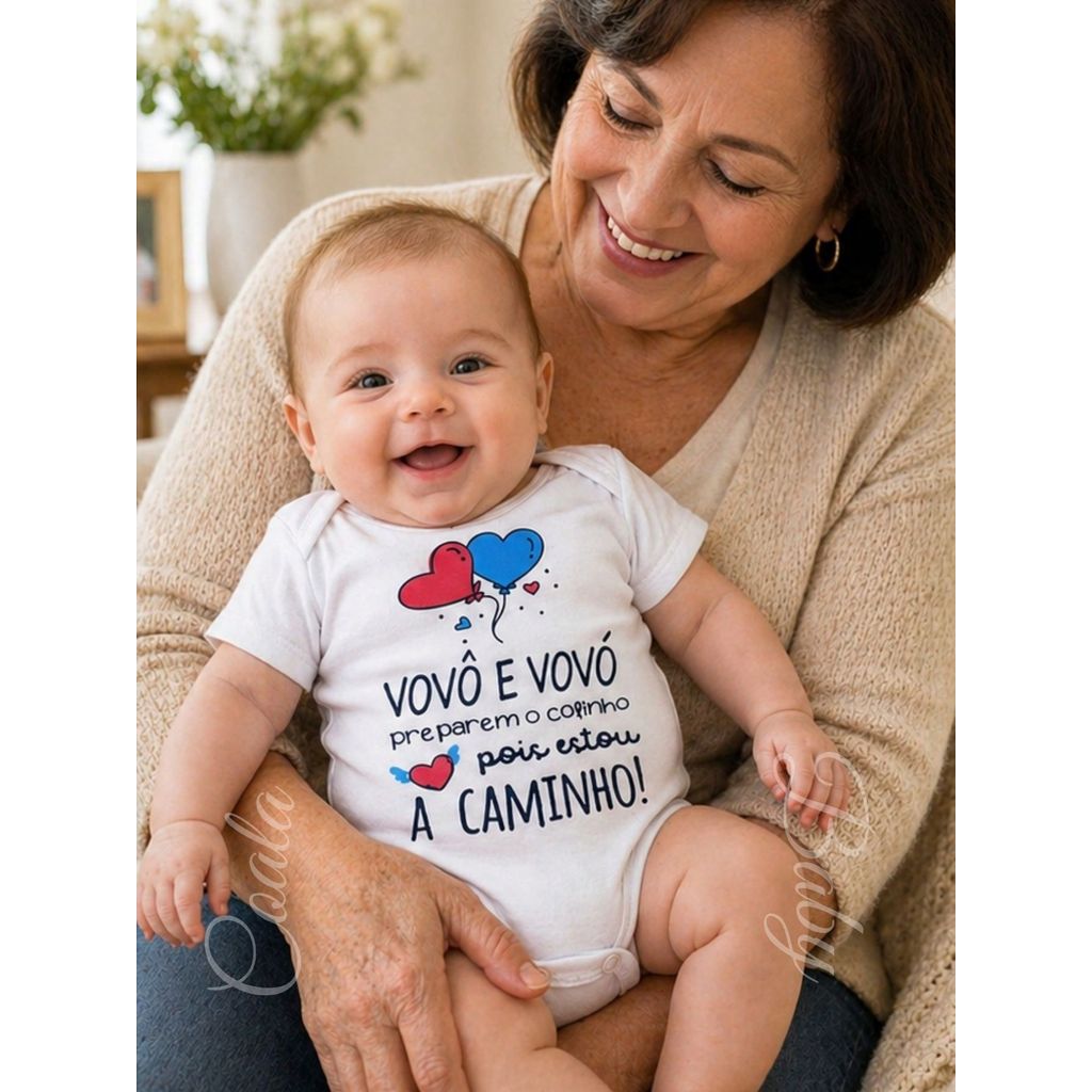 Body Temático Vovô e Vovó